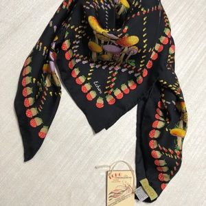 Echo Originations Vintage 100% Silk Scarf